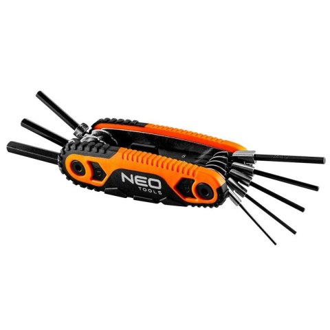 KLUCZE SZEŚCIOKĄTNE 1.5-8MM 8 SZTUK NEO KLUCZE SZEŚCIOKĄTNE 1.5-8MM 8 SZTUK NEO