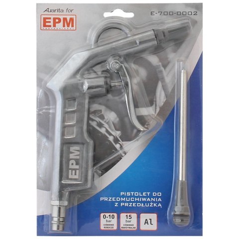 PISTOLET DO PRZEDMUCHIWANIA Z PRZEDŁUŻKĄ EPM PISTOLET DO PRZEDMUCHIWANIA Z PRZEDŁUŻKĄ EPM