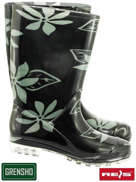 BUTY GUMOWE BTDFLOWER_BS ROZMIAR 39 UN BUTY GUMOWE BTDFLOWER_BS ROZMIAR 39 UN