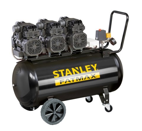 KOMPRESOR BEZOLEJOWY FATMAX WYCISZONY 100L 8 BAR 4KM STANLEY KOMPRESOR BEZOLEJOWY FATMAX WYCISZONY 100L 8 BAR 4KM STANLEY