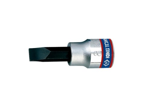 NASADKA 3/8'' Z KOŃCÓWKĄ PŁASKĄ 5.0*1.0*50MM KING TONY