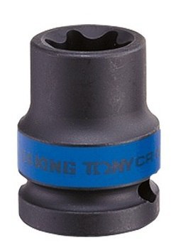 NASADKA KRÓTKA UDAROWA GWIAZDKOWA 1/2'' E16*38MM KING TONY