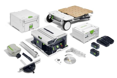 PILARKA STOŁOWA AKUMULATOROWA CSC SYS 50 EBI-SET 2*5.0AH FESTOOL PILARKA STOŁOWA AKUMULATOROWA CSC SYS 50 EBI-SET 2*5.0AH FESTOOL