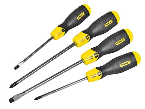 WKRĘTAKI CUSHION GRIP ZESTAW SZT.4 (PŁ+PH) STANLEY WKRĘTAKI CUSHION GRIP ZESTAW SZT.4 (PŁ+PH) STANLEY