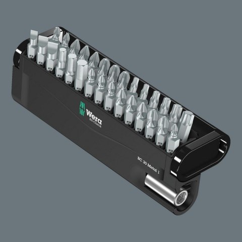 ZESTAW BITÓW BIT-CHECK 30 METAL 1 SB, 30 CZ. WERA ZESTAW BITÓW BIT-CHECK 30 METAL 1 SB, 30 CZ. WERA