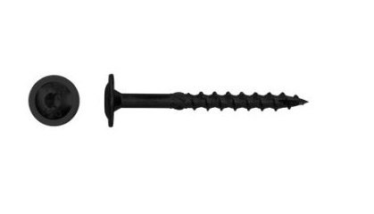 WKRĘT DO DREWNA Z KOŁNIERZEM NA TORX OCYNK CZARNY 6*30MM T30 UN WKRĘT DO DREWNA Z KOŁNIERZEM NA TORX OCYNK CZARNY 6*30MM T30 UN