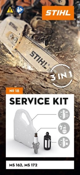 ZESTAW SERWISOWY NR 18 DO PILAREK MS 162,172 STIHL