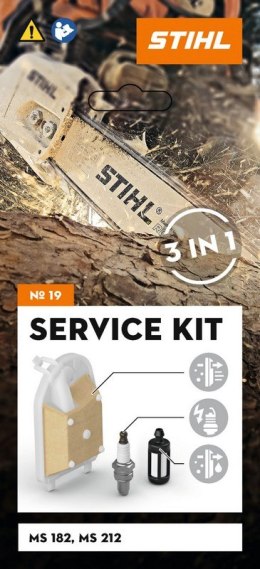 ZESTAW SERWISOWY NR 19 DO PILAREK MS 182,212 STIHL