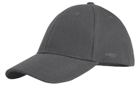 CZAPKA Z DASZKIEM SZARA NEO CZAPKA Z DASZKIEM SZARA NEO