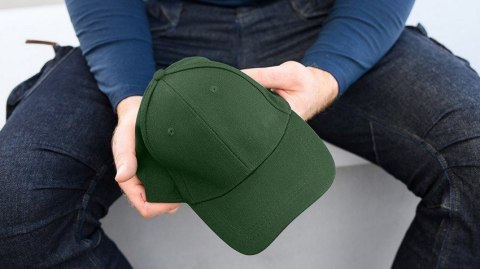 CZAPKA Z DASZKIEM ZIELONA NEO CZAPKA Z DASZKIEM ZIELONA NEO