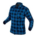 KOSZULA FLANELOWA GRANATOWA ROZMIAR XXXL NEO