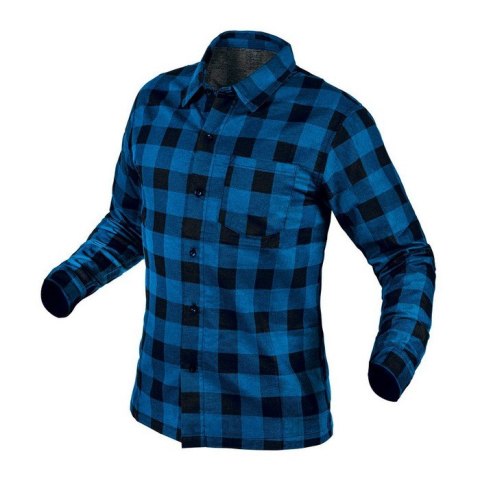 KOSZULA FLANELOWA GRANATOWA ROZMIAR XXXL NEO KOSZULA FLANELOWA GRANATOWA ROZMIAR XXXL NEO