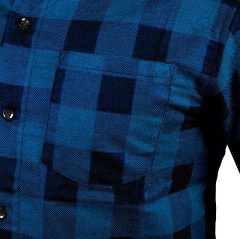 KOSZULA FLANELOWA GRANATOWA ROZMIAR XXXL NEO KOSZULA FLANELOWA GRANATOWA ROZMIAR XXXL NEO