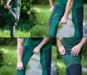 SPODNIE ROBOCZE OUTDOOR ZIELONO-SZARE ROZMIAR XXL NEO