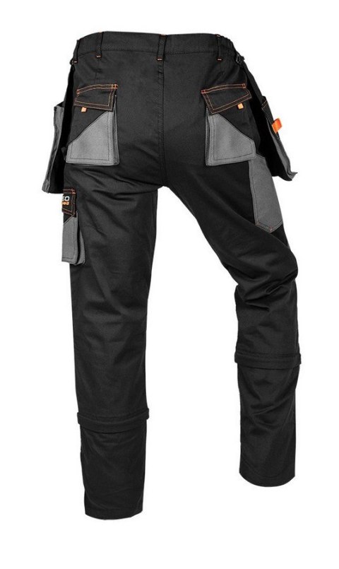 SPODNIE ROBOCZE HD SLIM ODPINANE KIESZENIE ROZMIAR XL NEO SPODNIE ROBOCZE HD SLIM ODPINANE KIESZENIE ROZMIAR XL NEO