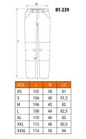 SPODNIE ROBOCZE HD SLIM ODPINANE KIESZENIE ROZMIAR XL NEO