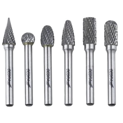 FREZY TRZPIENIOWE DO METALU 6MM 6 SZT DEDRA FREZY TRZPIENIOWE DO METALU 6MM 6 SZT DEDRA