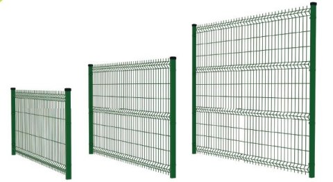 PANEL OGRODZENIOWY 2500*1530MM 3W/H*5MM ZIELONY 6005 UN PANEL OGRODZENIOWY 2500*1530MM 3W/H*5MM ZIELONY 6005 UN