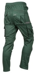 SPODNIE ROBOCZE OUTDOOR TYPU JOGGER ZIELONE ROZMIAR XXL NEO