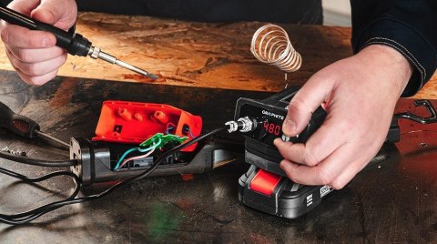 STACJA LUTOWNICZA ENERGY+ 18V, BEZ AKUMULATORA. GRAPHITE STACJA LUTOWNICZA ENERGY+ 18V, BEZ AKUMULATORA. GRAPHITE