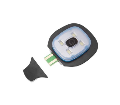 CZAPKA Z LATARKĄ LED CZARNO-SZARO-POIMARAŃCZOWA PREMIUM NEO CZAPKA Z LATARKĄ LED CZARNO-SZARO-POIMARAŃCZOWA PREMIUM NEO