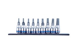 KPL. NASADEK 1/4'' TORX 9 SZTUK T8-T40 KING TONY