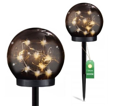 LAMPA SOLARNA KULA PRZYPALANA GLORIS 3000K UN LAMPA SOLARNA KULA PRZYPALANA GLORIS 3000K UN