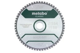 PIŁA TARCZOWA MULTI CUT CLASSIC 254*30MM Z60 METABO